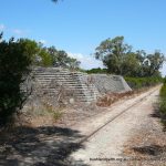 Munitions bunker.