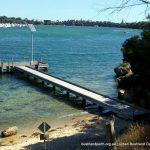 View to the jetty.