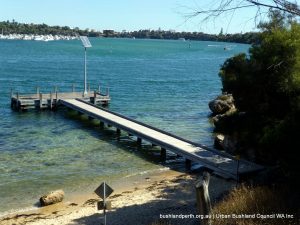 View to the jetty.