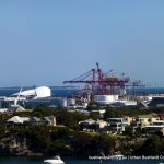 View to Fremantle Port.