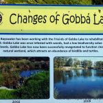 Gobba Lake Signage.