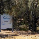 Coolgardie drain signage.