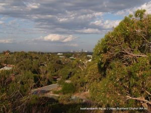 Superb view of the city from Park highpoint.