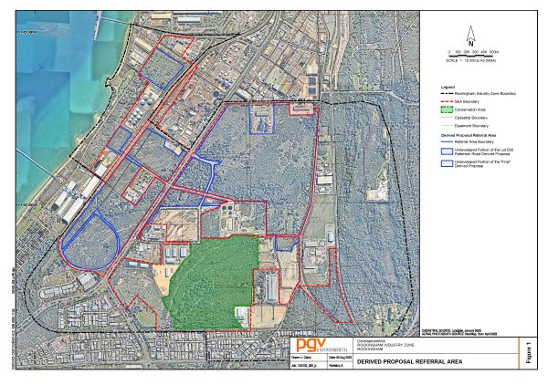 Figure 1 0 = MAP SHOWING DEVELEOPMENT over aerial photo 600